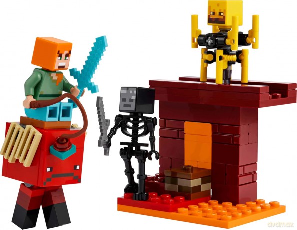 LEGO Minecraft Bitwa na moście Netheru (21266) [KLOCKI]