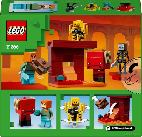 LEGO Minecraft Bitwa na moście Netheru (21266) [KLOCKI]