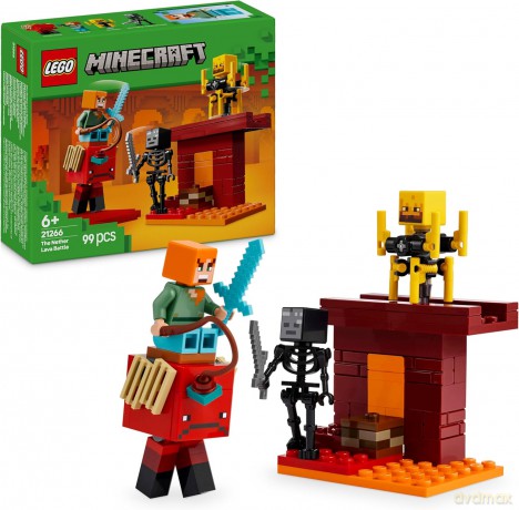 LEGO Minecraft Bitwa na moście Netheru (21266) [KLOCKI]