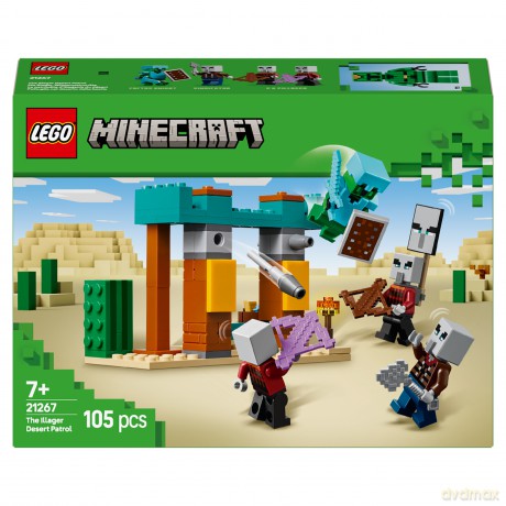 LEGO Minecraft Pustynny patrol złosadników (21267) [KLOCKI]