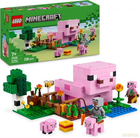 LEGO Minecraft Dom prosiaczka (21268) [KLOCKI]