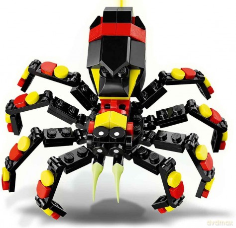 LEGO Creator Dzikie zwierzęta: rozwinięty pająk (31159) [KLOCKI]