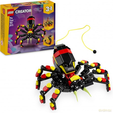 LEGO Creator Dzikie zwierzęta: rozwinięty pająk (31159) [KLOCKI]