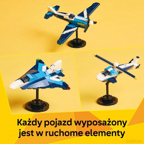 LEGO Creator Statek powietrzny: samolot wyścigowy (31160) [KLOCKI]