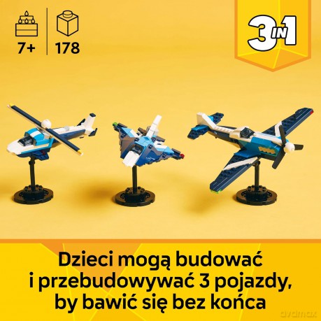 LEGO Creator Statek powietrzny: samolot wyścigowy (31160) [KLOCKI]