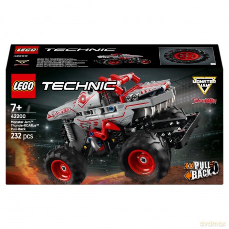 LEGO Technic Monster Jam ThunderROARus z napędem typu pull - back (42200) [KLOCKI]