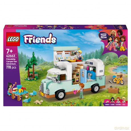 LEGO Friends Przygoda w kamperze przyjaciół (42663) [KLOCKI]
