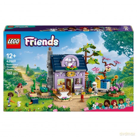 LEGO Friends Dom pszczelarzy i straszny ogród (42669) [KLOCKI]