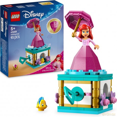 LEGO Disney Princess Wirująca Arielka (43259) [KLOCKI]