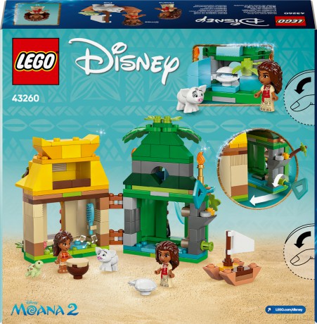 LEGO Disney Princess Zabawy Vaiany na wyspie (43260) [KLOCKI]
