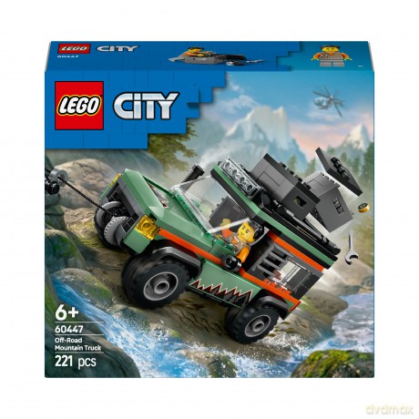 LEGO City Górska ciężarówka terenowa 4x4 (60447) [KLOCKI]