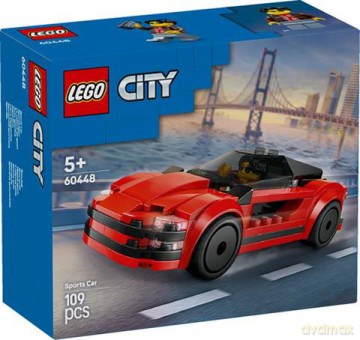 LEGO City Czerwony samochód sportowy (60448) [KLOCKI]