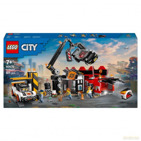 LEGO City Złomowisko z samochodami (60472) [KLOCKI]