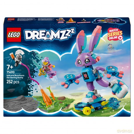 LEGO Dreamzzz Izzie i gracze Bunchu (71490) [KLOCKI]