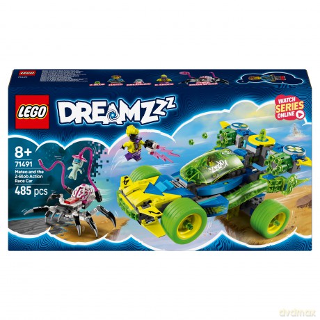 LEGO Dreamzzz Samochód wyścigowy Mateo i Z - Bloba (71491) [KLOCKI]