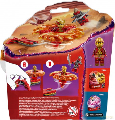LEGO Ninjago Smoczy spinner Spinjitzu Kaia (71823) [KLOCKI]