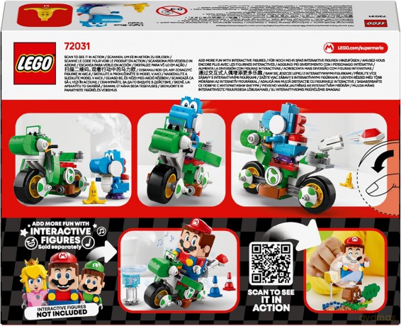 LEGO Super Mario Mario Kart - Yoshi Bike (72031) [KLOCKI]