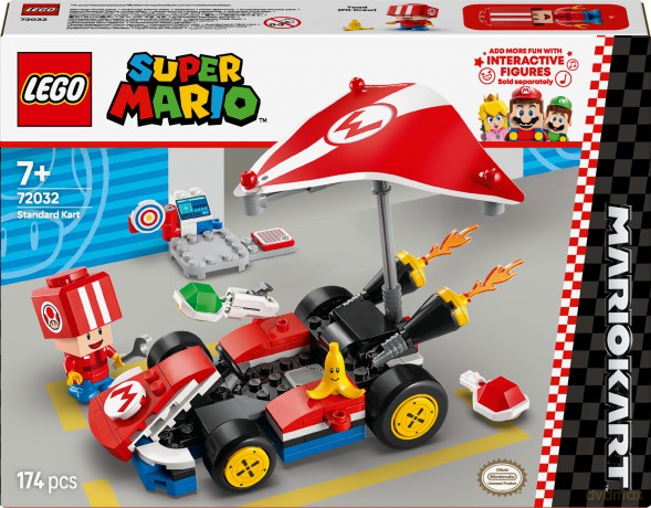 LEGO Super Mario Mario Kart - Standard Kart (72032) [KLOCKI]
