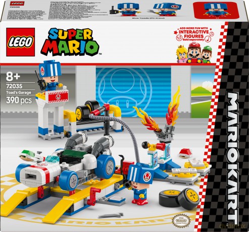 LEGO Super Mario Mario Kart - Toad i Jego Garaż (72035) [KLOCKI]