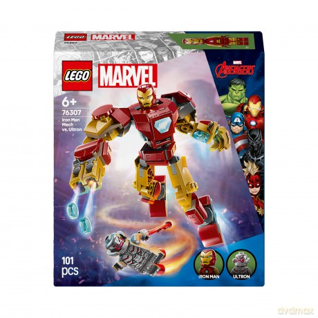 LEGO Super Heroes Mech Iron Mana kontra Ultron (76307) [KLOCKI]