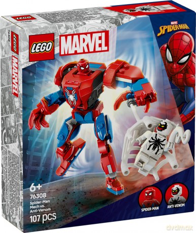 LEGO Super Heroes Mech Spider - Mana kontra Anti - Venom (76308) [KLOCKI]