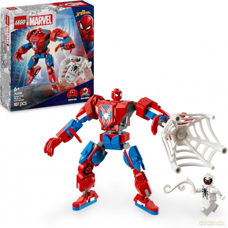 LEGO Super Heroes Mech Spider - Mana kontra Anti - Venom (76308) [KLOCKI]