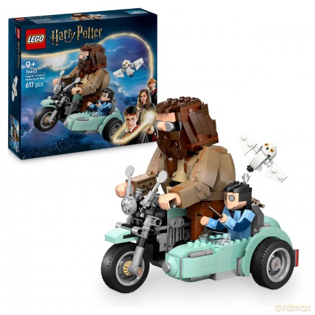 LEGO Harry Potter Przejażdżka motocyklowa Hagrida i Harry'ego (76443) [KLOCKI]
