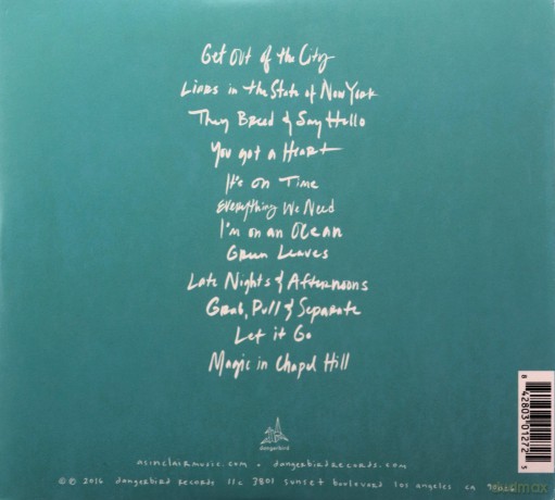 A. Sinclair: Get Out Of The City [CD]