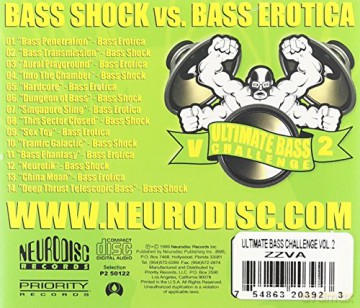 Bass Shock vs Bass Erotica: Ultimate Bass Challenge Vol2 [CD]