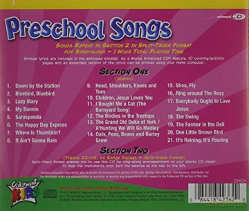 Cedarmont Kids: Classics: Preschool Songs [CD]