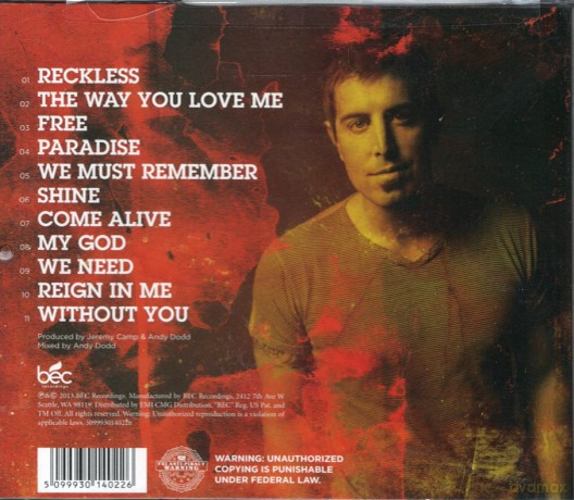 Jeremy Camp: Reckless [CD]