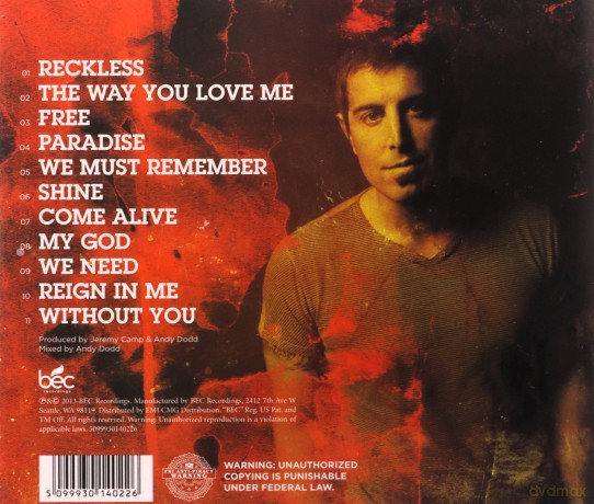 Jeremy Camp: Reckless [CD]
