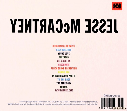 Jesse Mccartney: In Technicolor [CD]