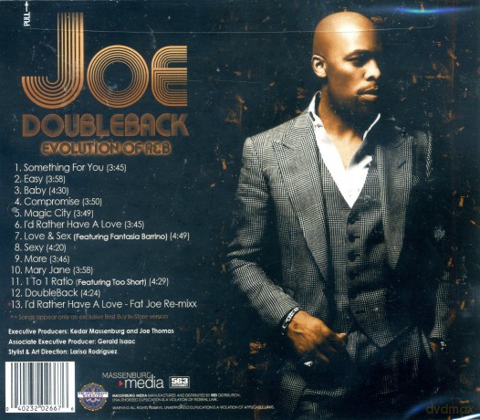 Joe: Doubleback: Evolution Of R&B [CD]