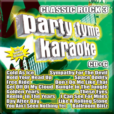 Karaoke: Party Tyme Karaoke: Classic Rock 3 [CD]