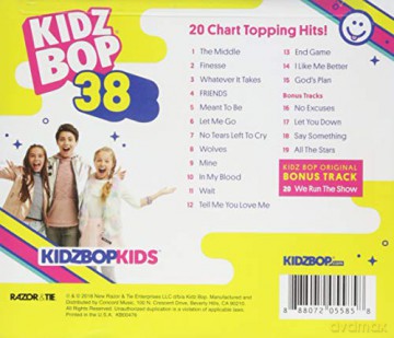 Kidz Bop: Kidz Bop 38 (+ 4 Bonus Tracks) [CD]