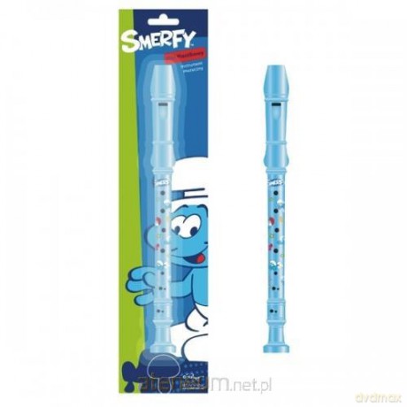 Flet prosty plastikowy Smerfy [SZKOŁA]
