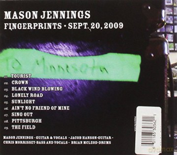 Mason Jennings: Live At Fingerprints September 20th, 2009 [CD]