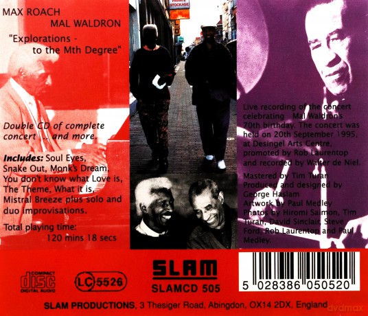 Max Roach: Explorations... to the Mth Degree [2CD]