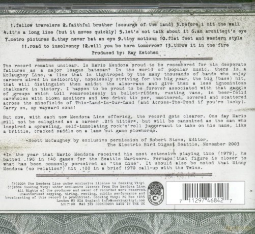 Mendoza Line: Fortune [CD]