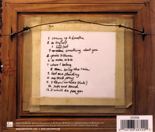 Mercyme: Coming Up To Breathe [CD]