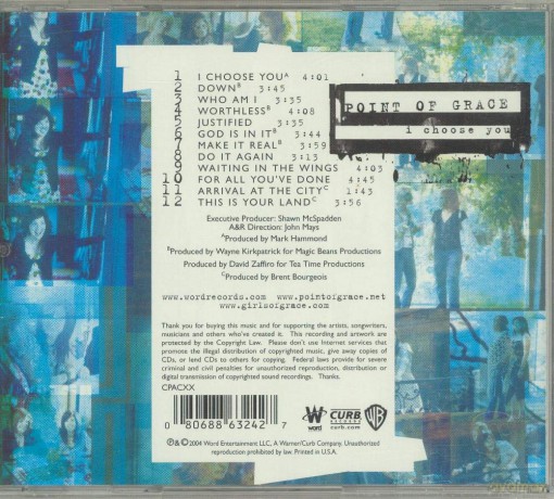 Point of Grace: I Choose You [CD]