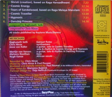 Raghunath Seth: Cosmic Energy Collect 1 [CD]