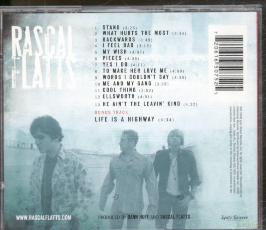 Rascal Flatts: Me and My Gang [CD]