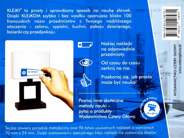 Francuski. Klejki [KSIĄŻKA]