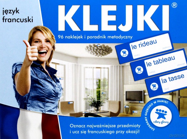 Francuski. Klejki [KSIĄŻKA]