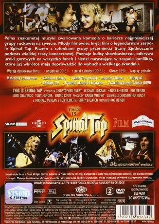 Oto Spinal Tap [DVD]
