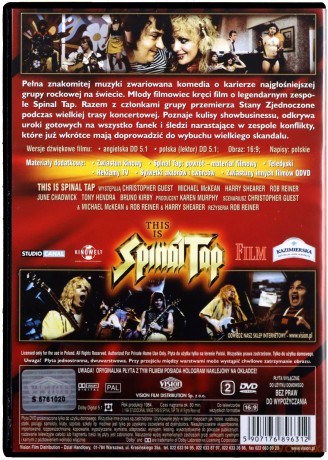 Oto Spinal Tap [DVD]