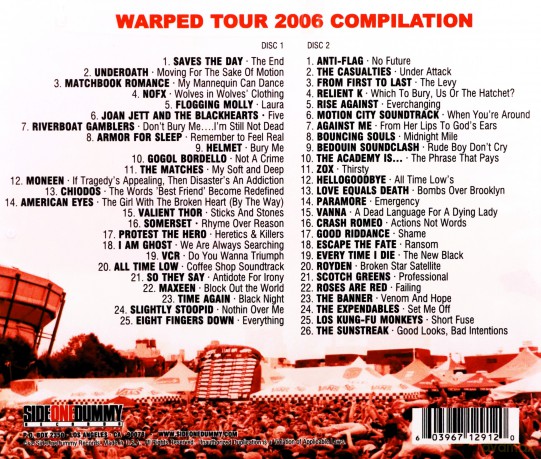 2006 Warped Tour Compilation [2CD]