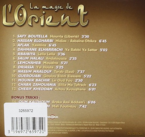 La Magie De l'orient [CD]